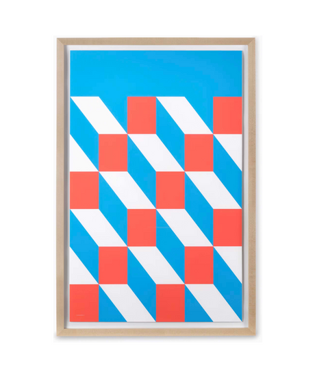 Nelson Pop Art Four Color Block Poster – Herman Miller Store